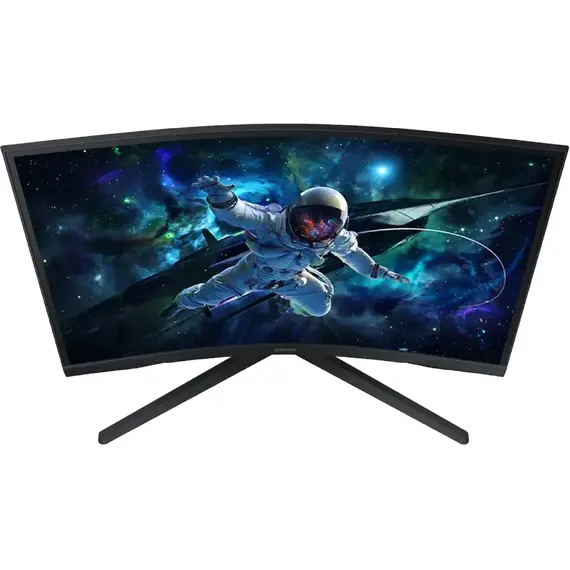 27" Monitor Gaming Samsung S27CG550E / VA 2560x1440 WQHD / Black, 2 image