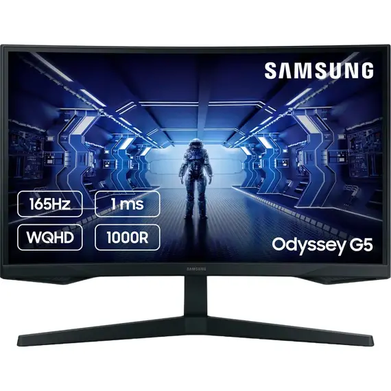 27" Monitor Gaming Samsung S27CG550E / VA 2560x1440 WQHD / Black