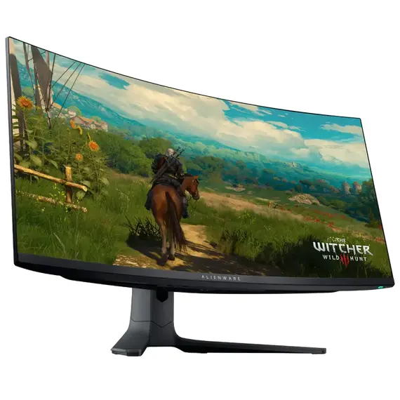 34" Monitor Gaming DELL AW3423DWF / QD OLED 3440x1440 WQHD / Black, 4 image