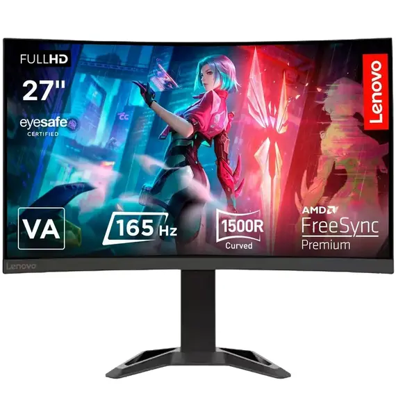 27" Monitor Gaming Lenovo G27c-30 / VA 1920x1080 FHD / Black