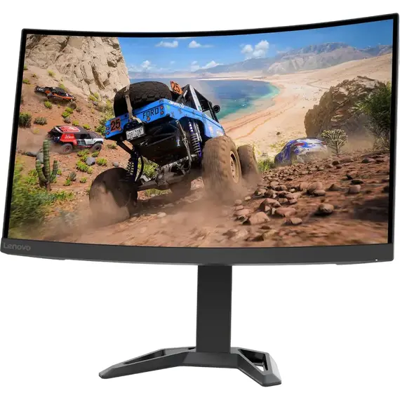 27" Monitor Gaming Lenovo G27qc-30 / VA 2560x1440 WQHD / Black, 4 image