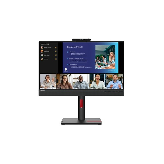 23.8” Conference Monitor Lenovo ThinkVision T24v-30 / 4ms / Black, 2 image