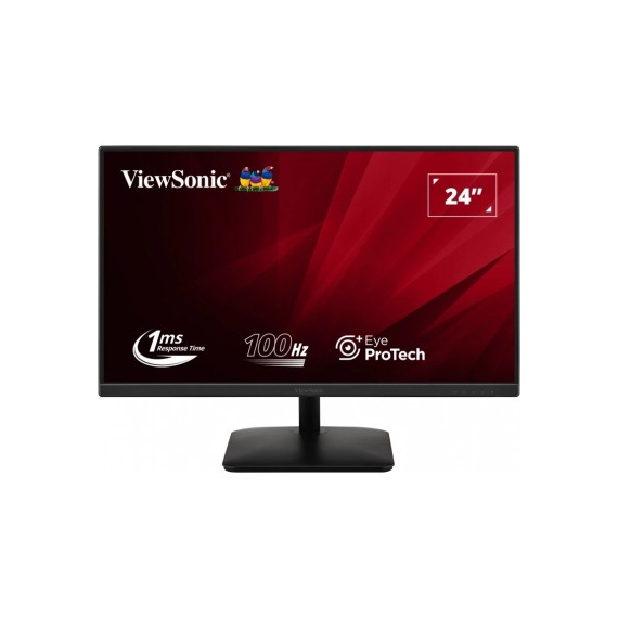 23.8” Monitor VIEWSONIC VA2408-MHDB / 1ms / 100 Hz / Black