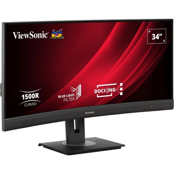 34.1” Monitor VIEWSONIC VG3456C / 4K / Curved / 100Hz / Black, 2 image
