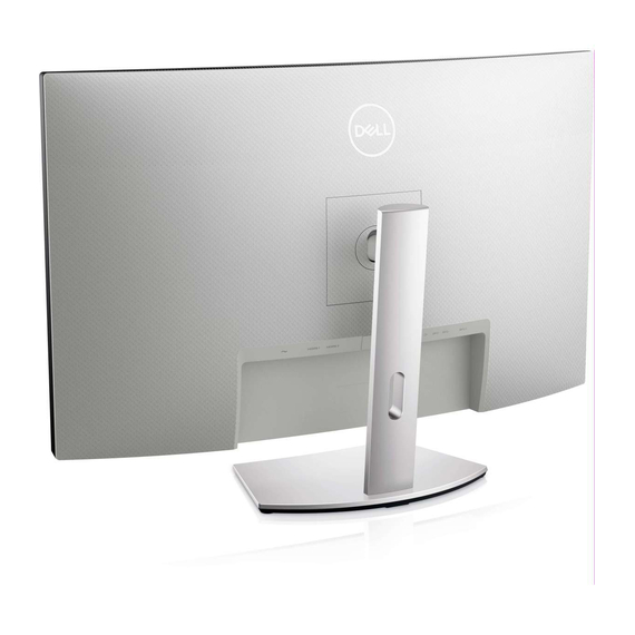 31.5” Monitor DELL S3221QSA / Curved / 4ms / 4K / Black/Silver, 5 image