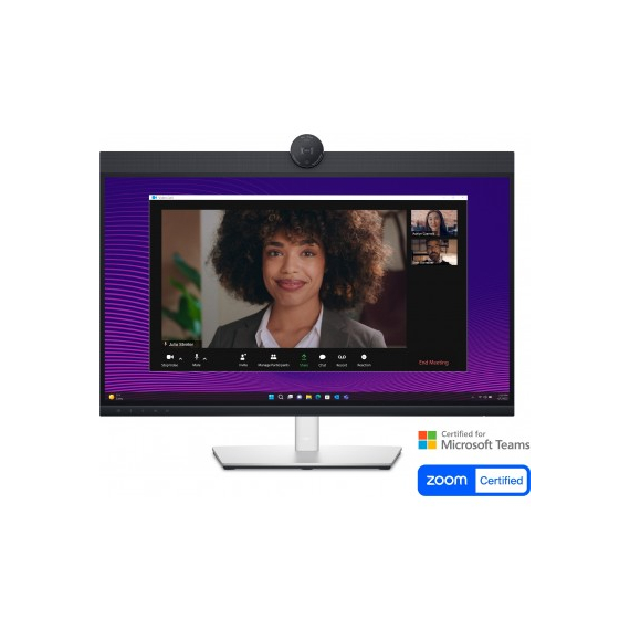 27.0” Monitor pentru conferinte DELL P2724DEB / 5ms / QHD / Black/Silver