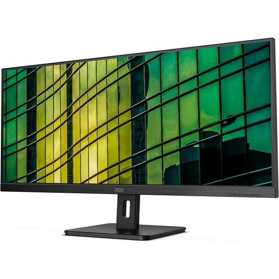 34.0” Monitor AOC U34E2M / WQHD / 21:9 / 100Hz / Black, 3 image