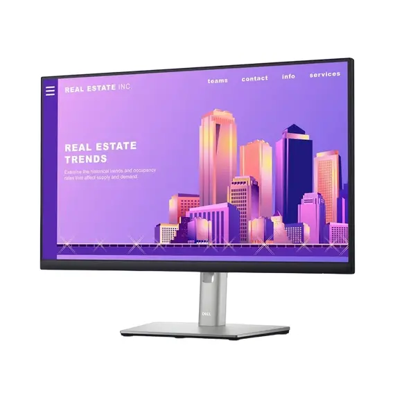 23,8" Monitor DELL P2422H / IPS 1920x1080 FHD / Black, 14 image