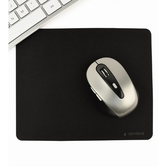 Mouse Pad Gembird MP-S-G, SBR rubber, Grey, 5 image