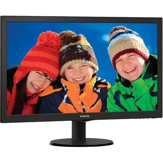 23,6" Monitor Philips 243V5QHABA / MVA 1920x1080 FHD / Black, 7 image