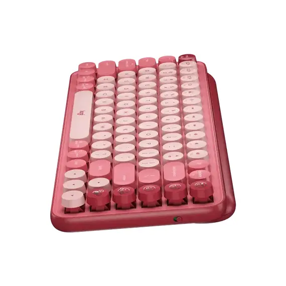 Tastatură Wireless Logitech POP Keys, Pink, 11 image