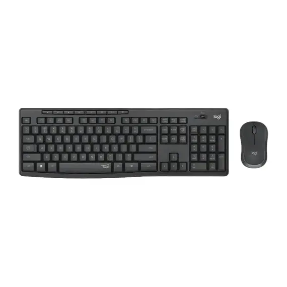 Tastatură + Mouse Wireless Logitech MK295, Black