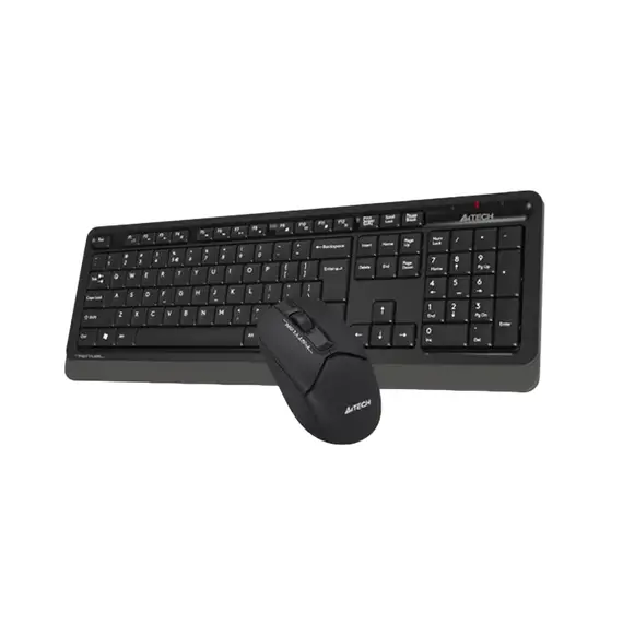 Tastatură + Mouse Wireless A4Tech FG1012S, Black, 3 image