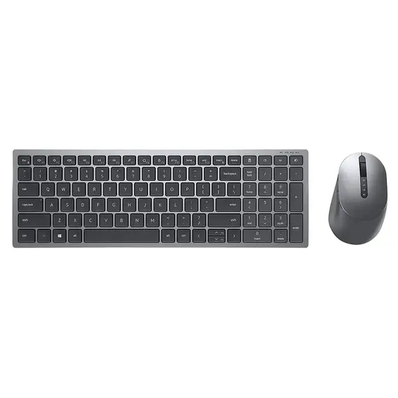 Tastatură + Mouse Wireless DELL KM7120W, Gray