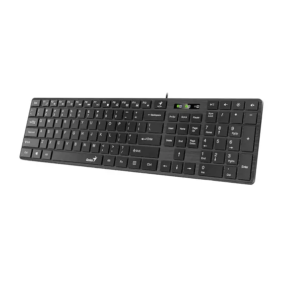 Tastatură Genius SlimStar 126, USB, Black, 2 image