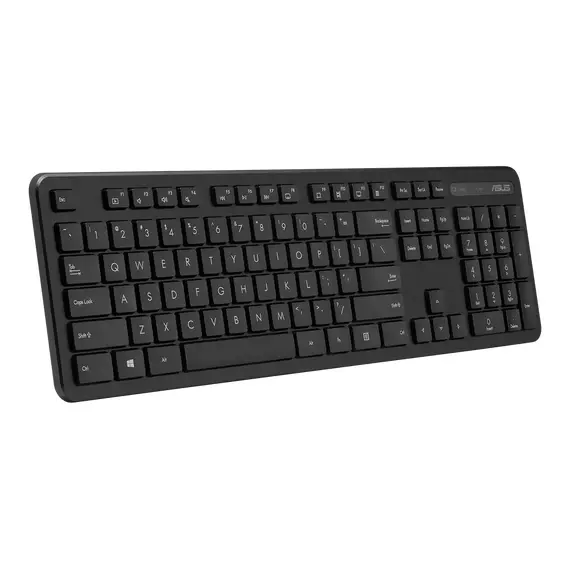 Tastatură + Mouse Wireless ASUS CW100, Black, 2 image