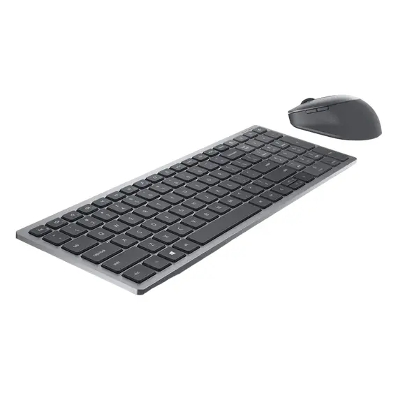 Tastatură + Mouse Wireless DELL KM7120W, Gray, 2 image
