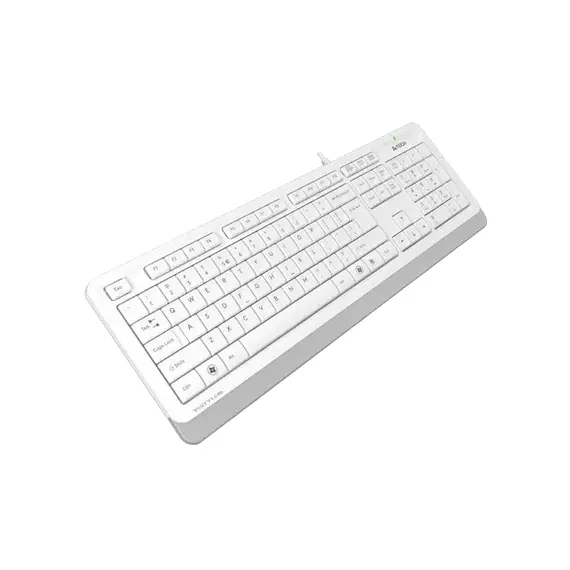 Tastatură A4Tech FK10, USB, White/Gray, 13 image