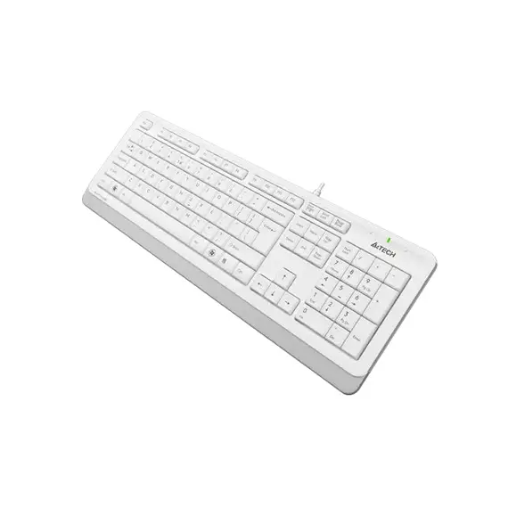 Tastatură A4Tech FK10, USB, White/Gray, 8 image