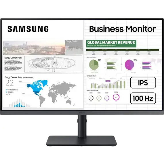 27" Monitor Samsung S27C430 / IPS 1920x1080 FHD / Black