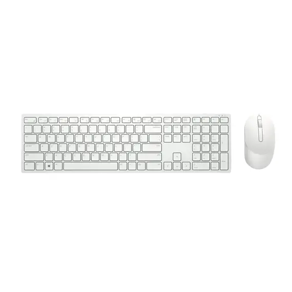 Tastatură + Mouse Wireless DELL KM5221W, White
