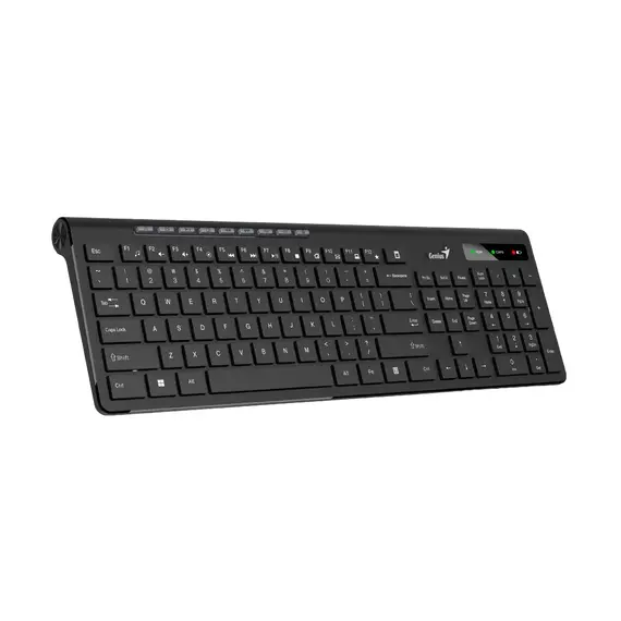Tastatură Wireless Genius SlimStar 7230, Black, 6 image