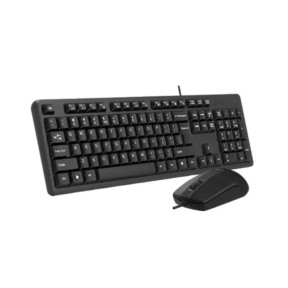 Tastatură + Mouse A4Tech KK-3330, USB, Black, 8 image