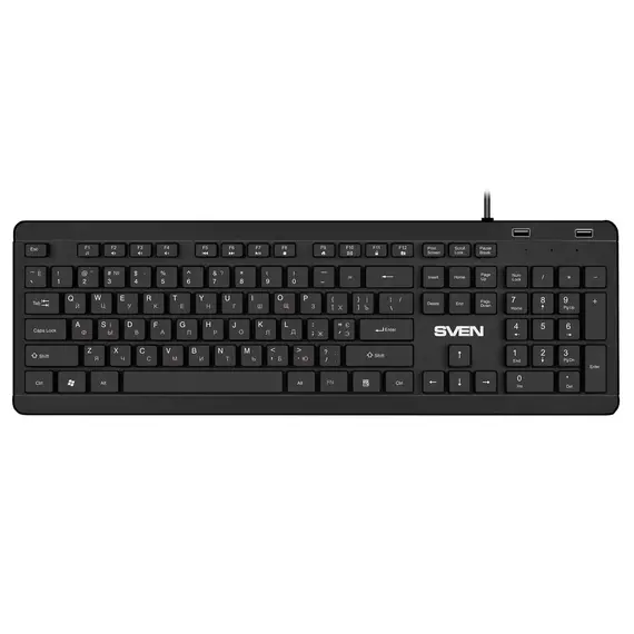 Tastatură SVEN KB-E5700H, USB, Black