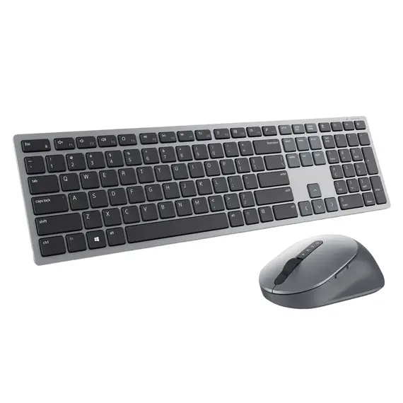 Tastatură + Mouse Wireless DELL KM7321W, Gray