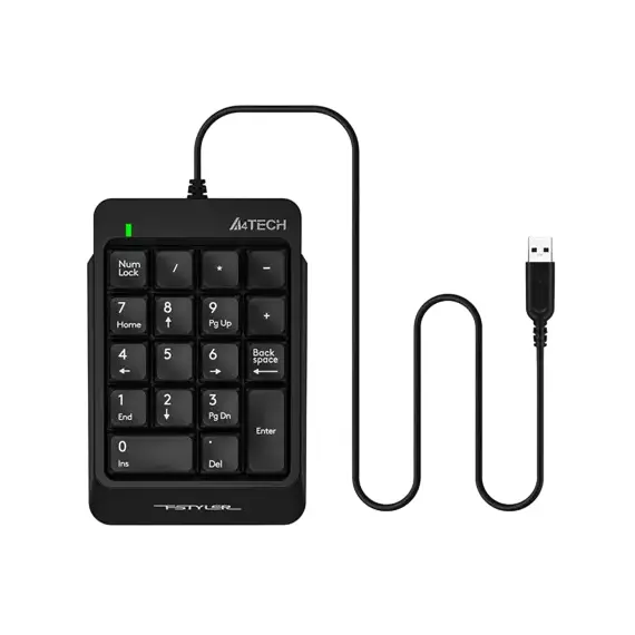 Tastatură A4Tech FK13P, USB, Black