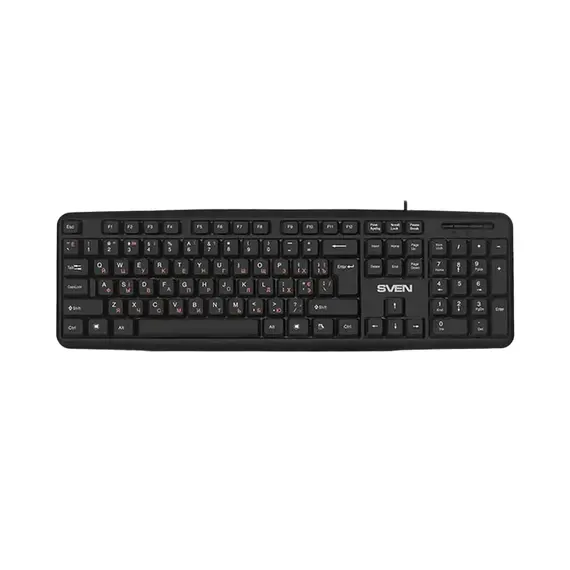 Tastatură SVEN KB-S230, USB, Black
