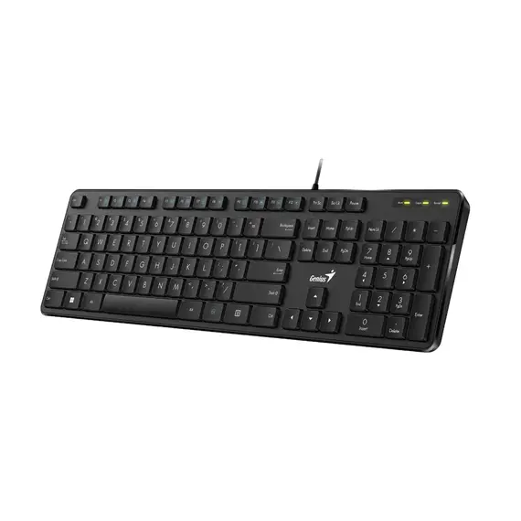 Tastatură Genius SlimStar M200, USB, Black, 6 image