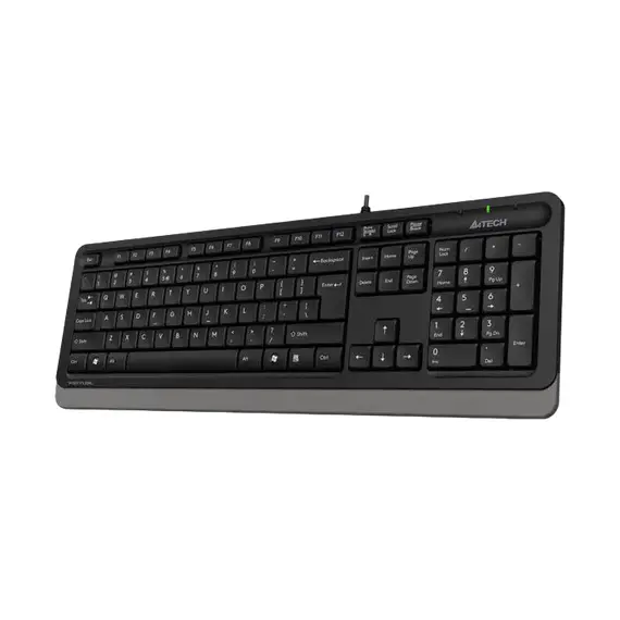 Tastatură A4Tech FK10, USB, Black/Gray, 3 image