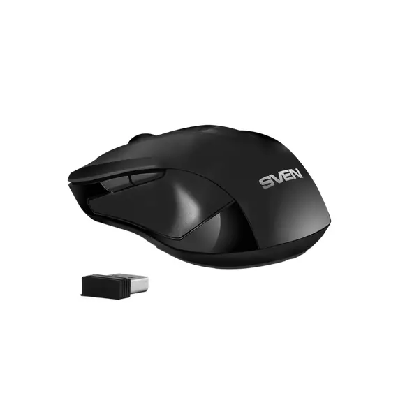 Tastatură + Mouse Wireless SVEN KB-C3400W, Black, 28 image