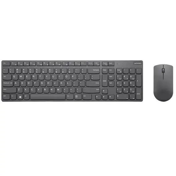 Tastatură + Mouse Wireless Lenovo 4X30T25796, Gray
