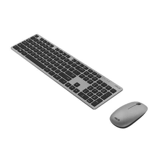 Tastatură + Mouse Wireless ASUS W5000, Gray, 3 image