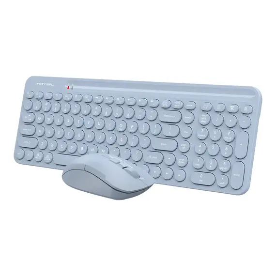 Tastatură + Mouse Wireless A4Tech FG3300 Air, Blue, 3 image