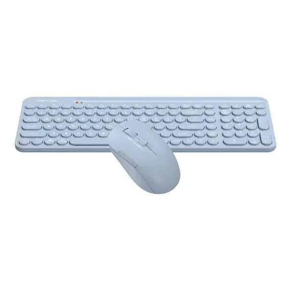 Tastatură + Mouse Wireless A4Tech FG3300 Air, Blue, 4 image