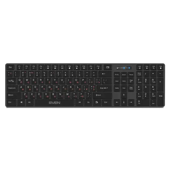 Tastatură Wireless SVEN E5300W, Black