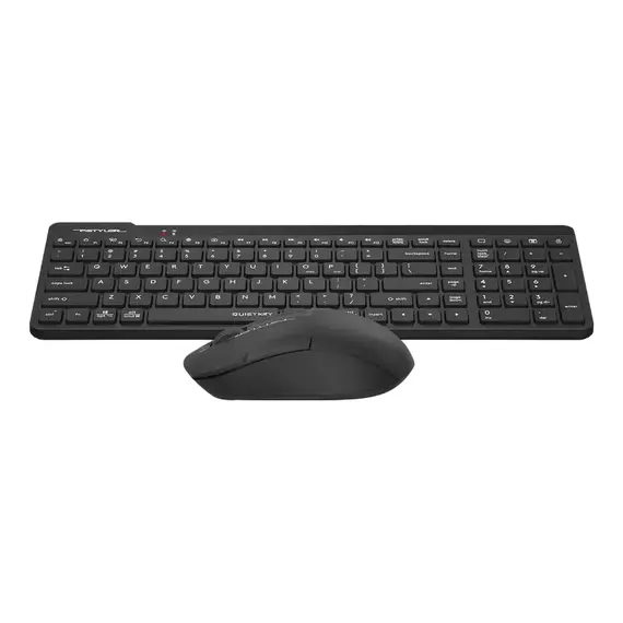 Tastatură + Mouse Wireless A4Tech FG2300 Air, Black / Gray, 2 image