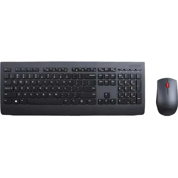 Tastatură + Mouse Wireless Lenovo 4x30h56821, Black