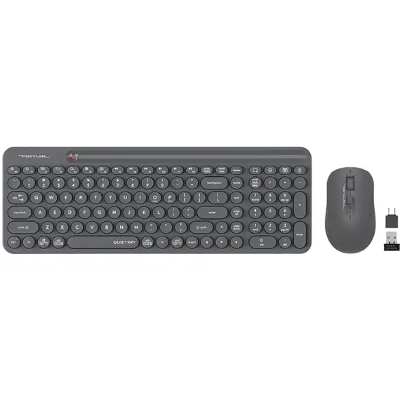 Tastatură + Mouse Wireless A4Tech FG3300 Air, Gray