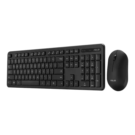 Tastatură + Mouse Wireless ASUS CW100, Black, 13 image