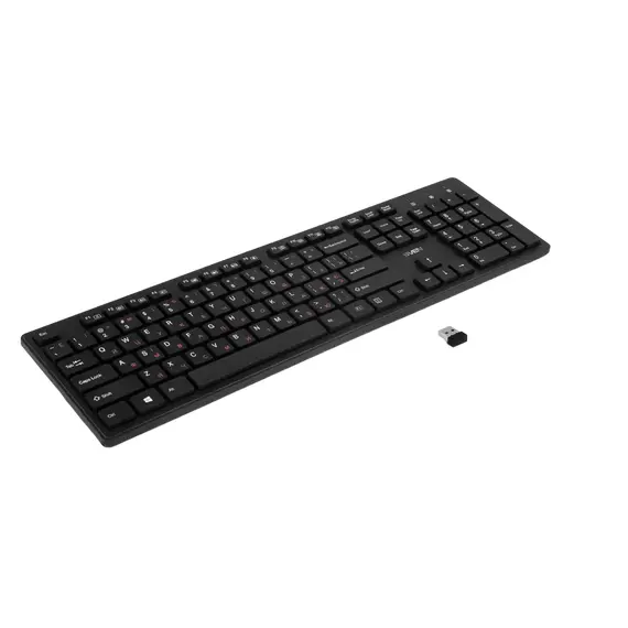 Tastatură Wireless SVEN KB-E5800W, Black, 2 image