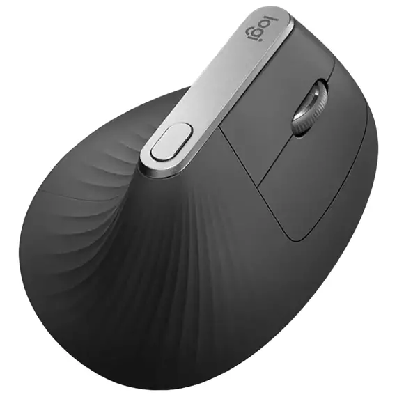 Wireless Mouse Logitech MX Vertical, Black, 4 image