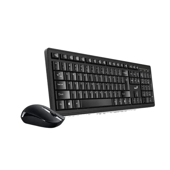 Tastatură + Mouse Wireless Genius KM-8200, Black, 3 image