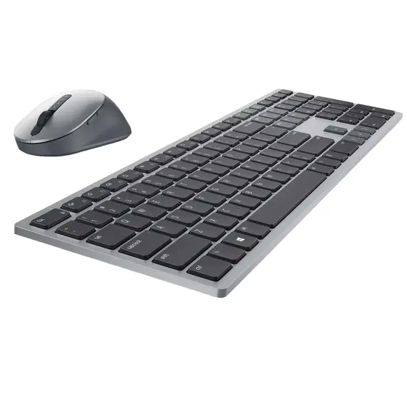 Tastatură + Mouse Wireless DELL KM7321W, Gray, 4 image