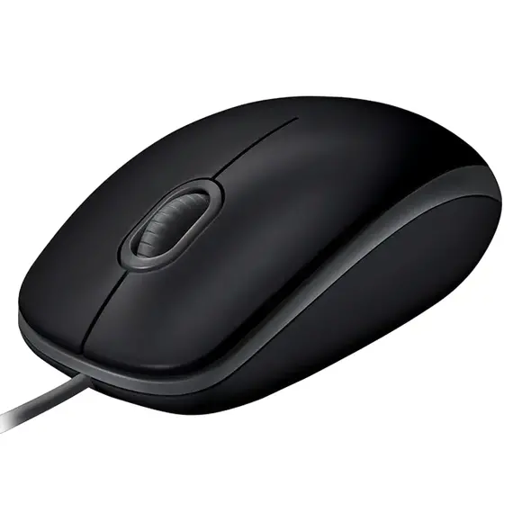 Mouse Logitech B110, Black, 3 image