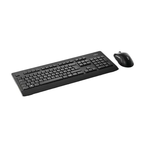 Tastatură + Mouse Wireless Fujitsu LX900, Black