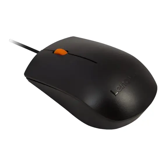 Tastatură + Mouse Lenovo 300 USB Combo, USB, Black, 7 image